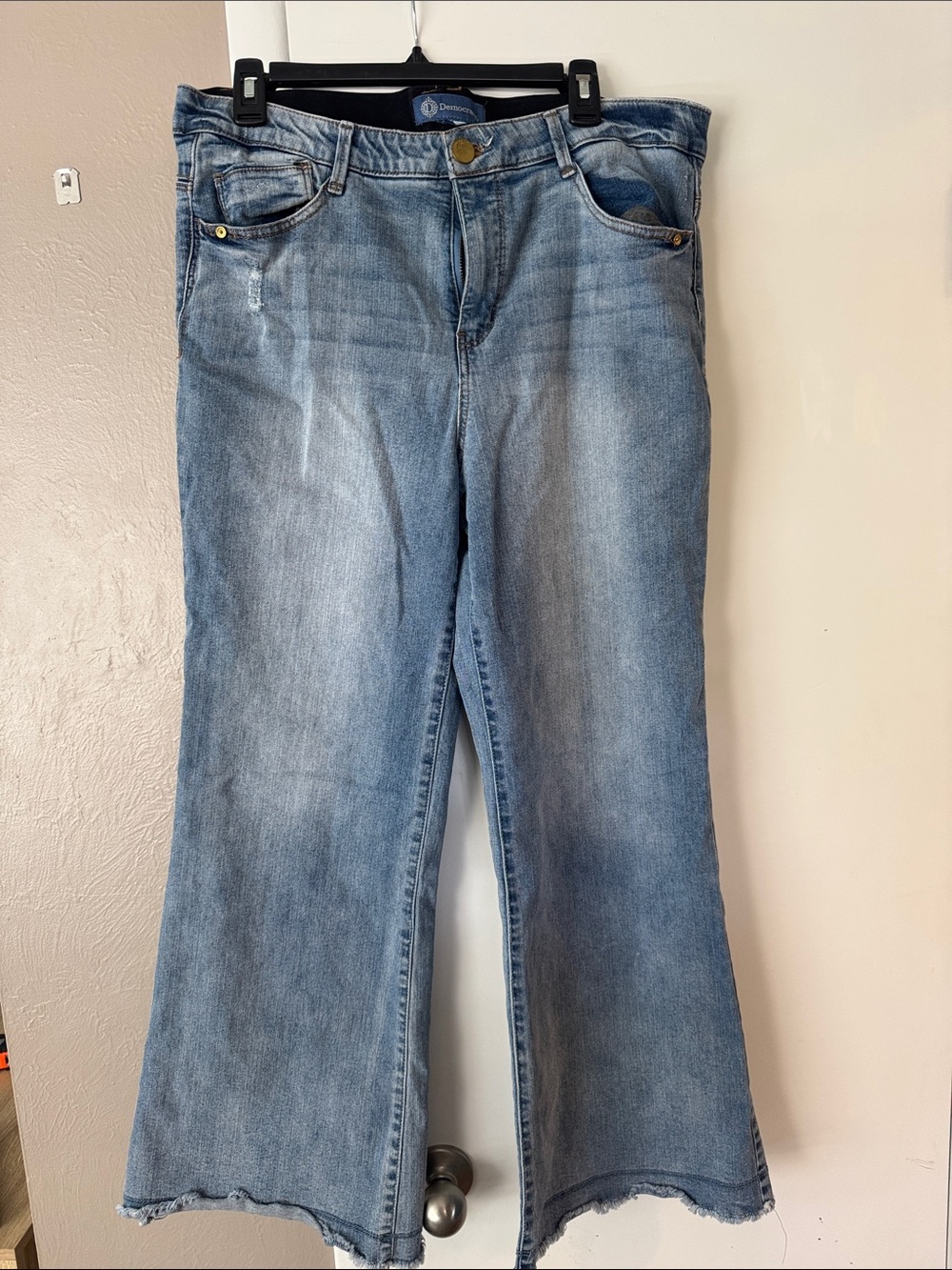 Democracy Light Blue Women's Flared Jeans Sz 14
